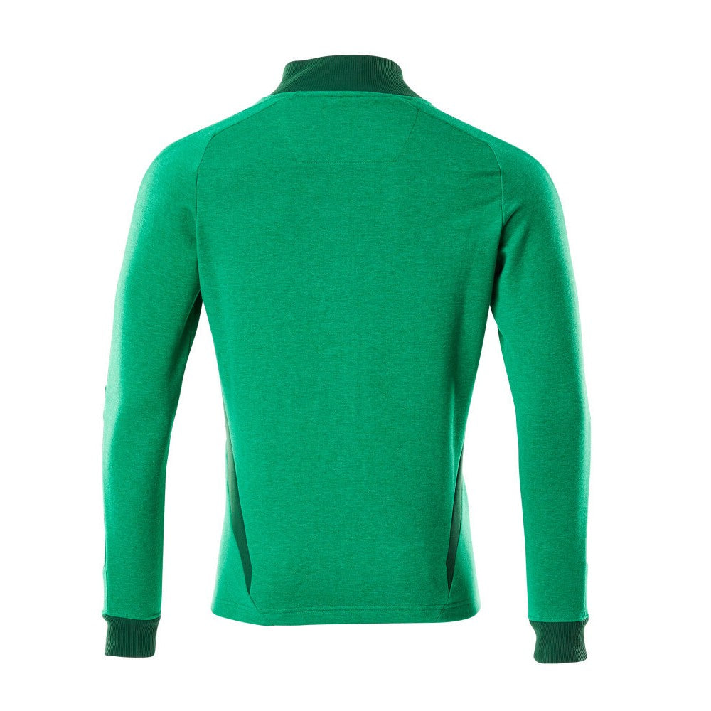 Grass Green-Green - Back - Mascot Mens Accelerate Zipped Modern Jacket