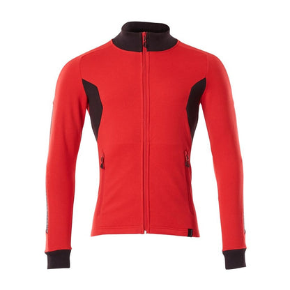 Traffic Red-Black - Front - Mascot Mens Accelerate Zipped Modern Jacket