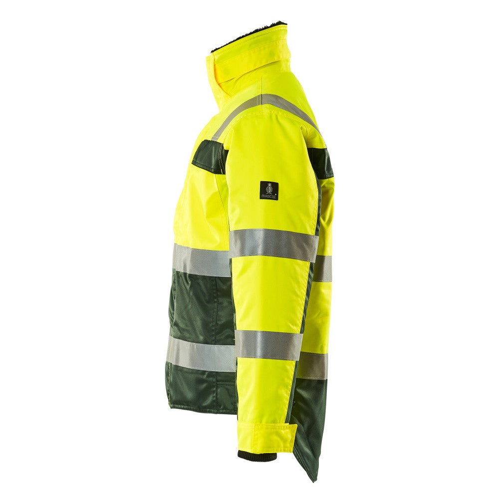 Hi Vis Yellow-Green - Lifestyle - Mascot Mens Safe Complete Teresina Hi-Vis Jacket