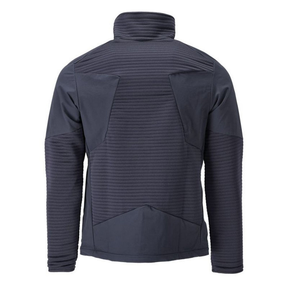 Dark Navy - Back - Mascot Mens Customised Fleece Jacket
