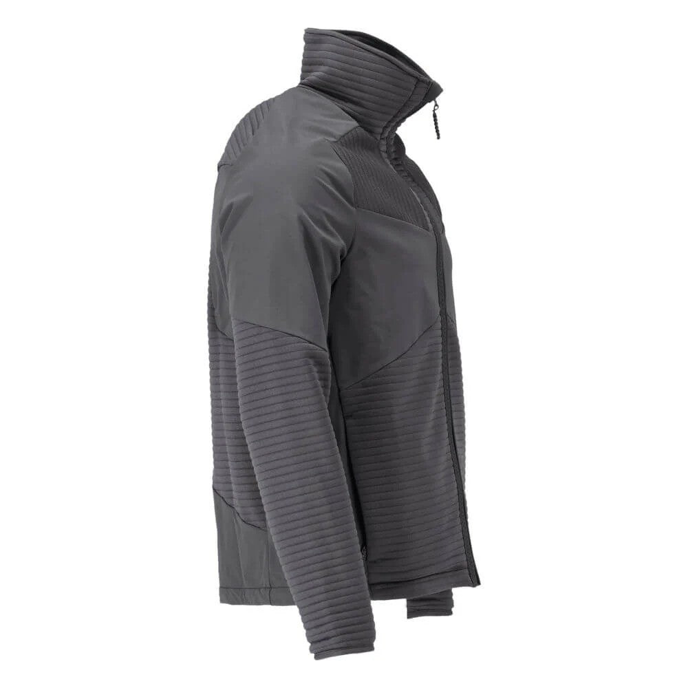 Stone Grey - Side - Mascot Mens Customised Fleece Jacket