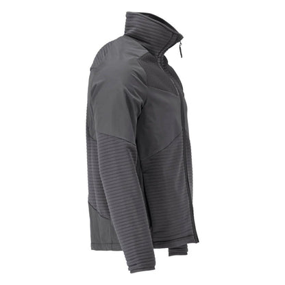 Stone Grey - Side - Mascot Mens Customised Fleece Jacket