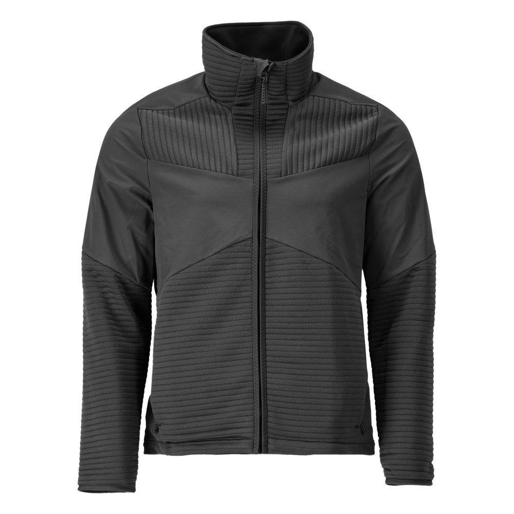 Black - Front - Mascot Mens Customised Fleece Jacket