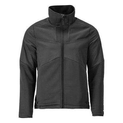 Black - Front - Mascot Mens Customised Fleece Jacket