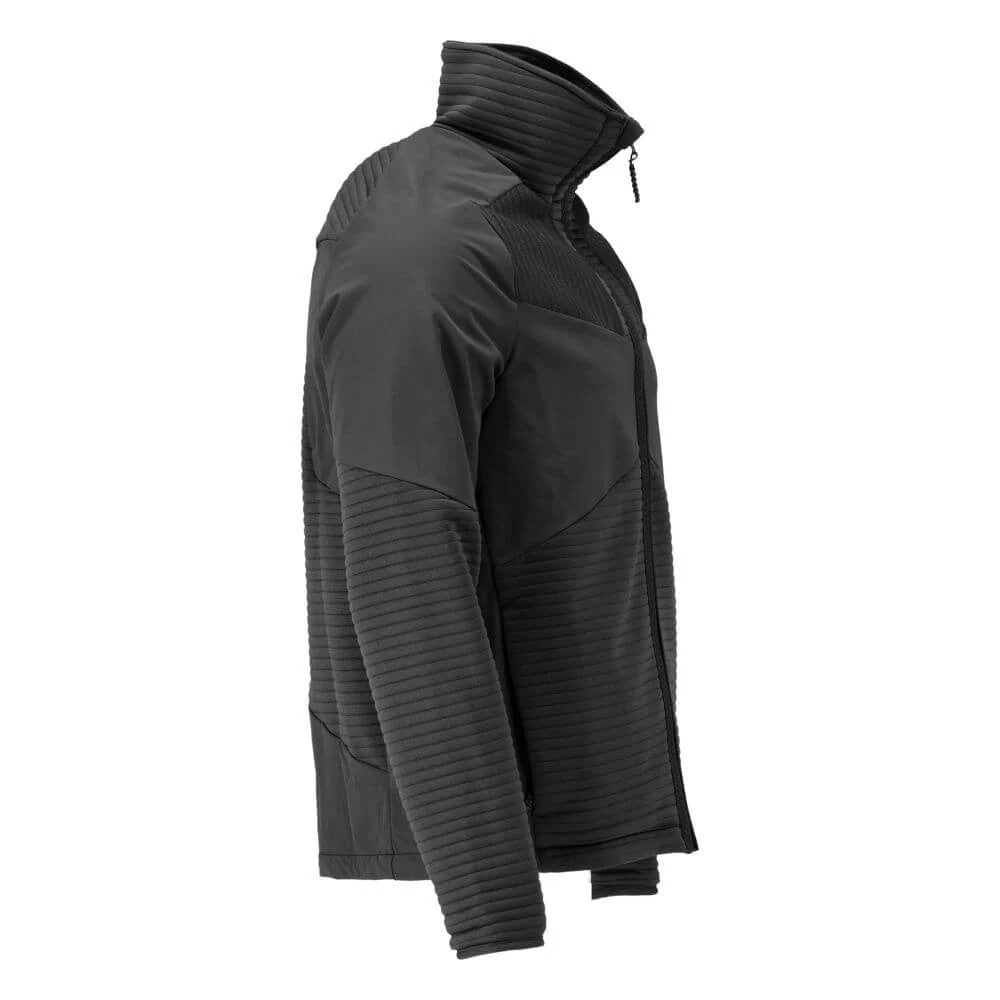 Black - Side - Mascot Mens Customised Fleece Jacket