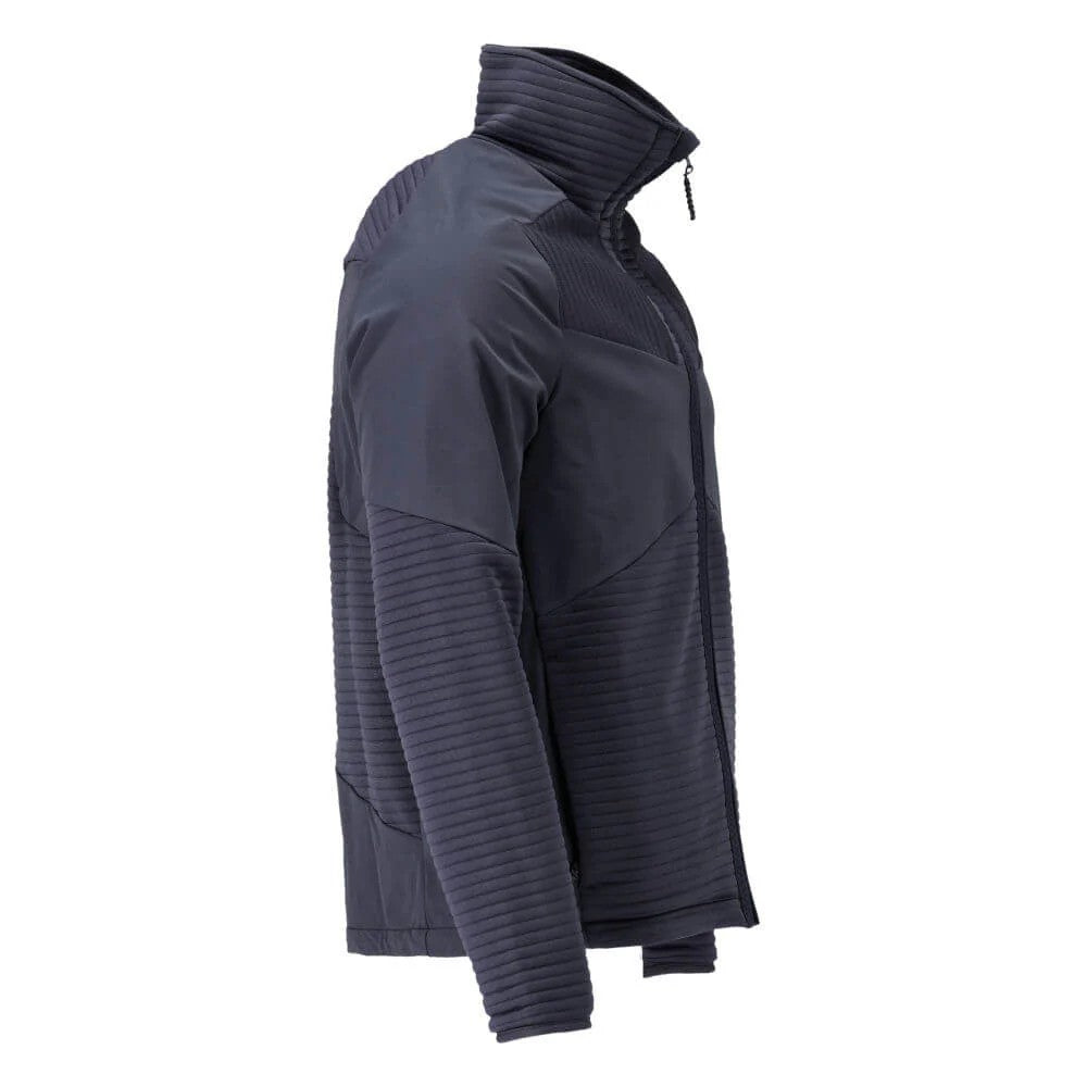 Dark Navy - Side - Mascot Mens Customised Fleece Jacket