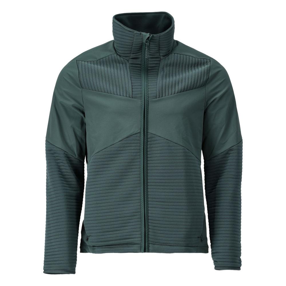 Forest Green - Front - Mascot Mens Customised Fleece Jacket
