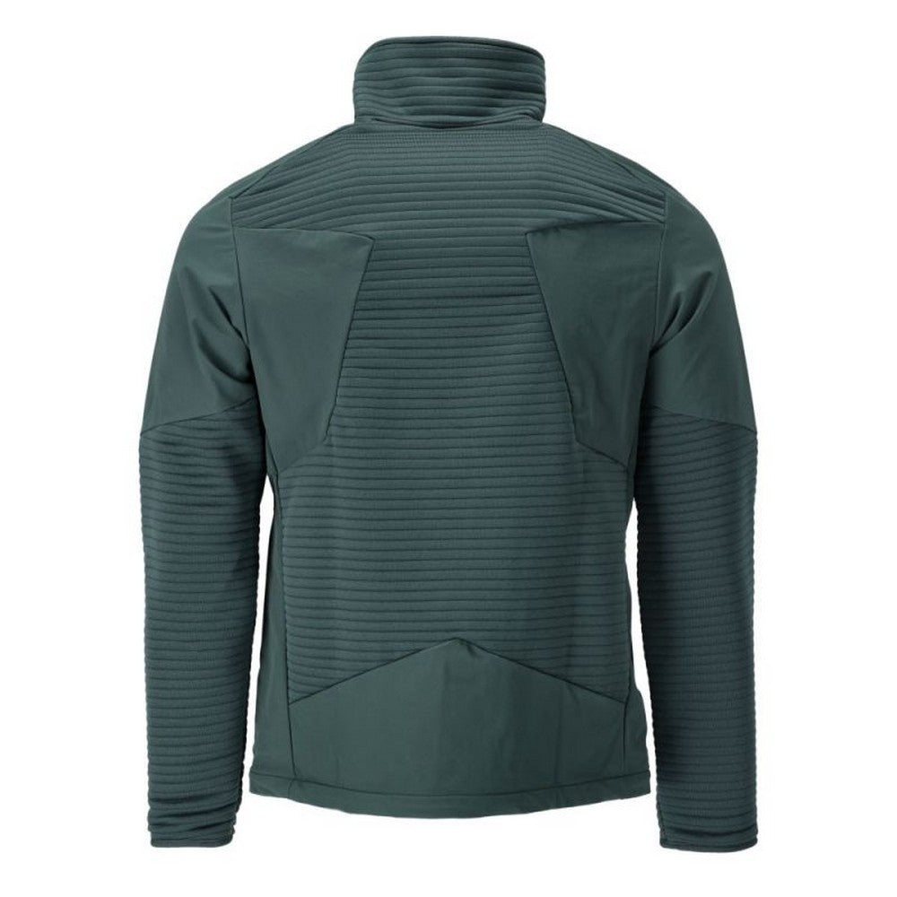 Forest Green - Back - Mascot Mens Customised Fleece Jacket