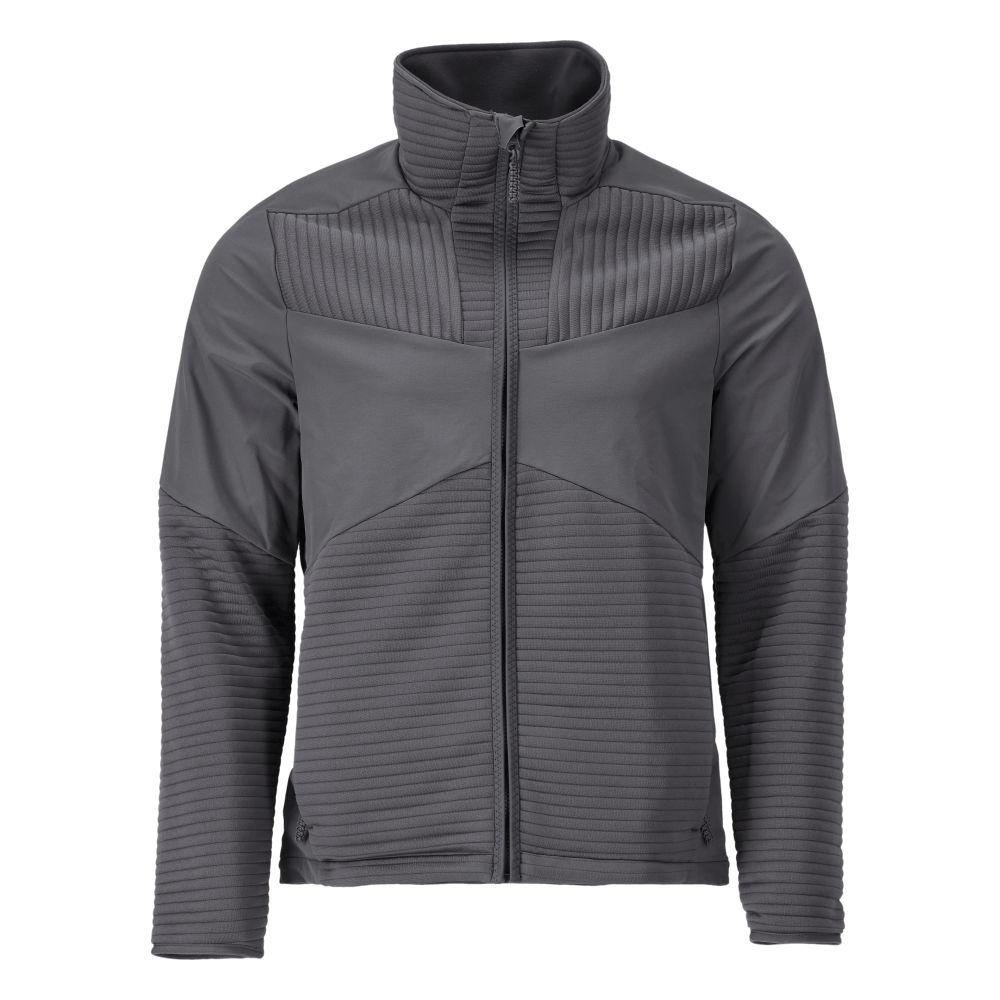 Stone Grey - Front - Mascot Mens Customised Fleece Jacket