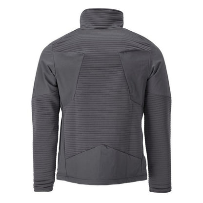 Stone Grey - Back - Mascot Mens Customised Fleece Jacket