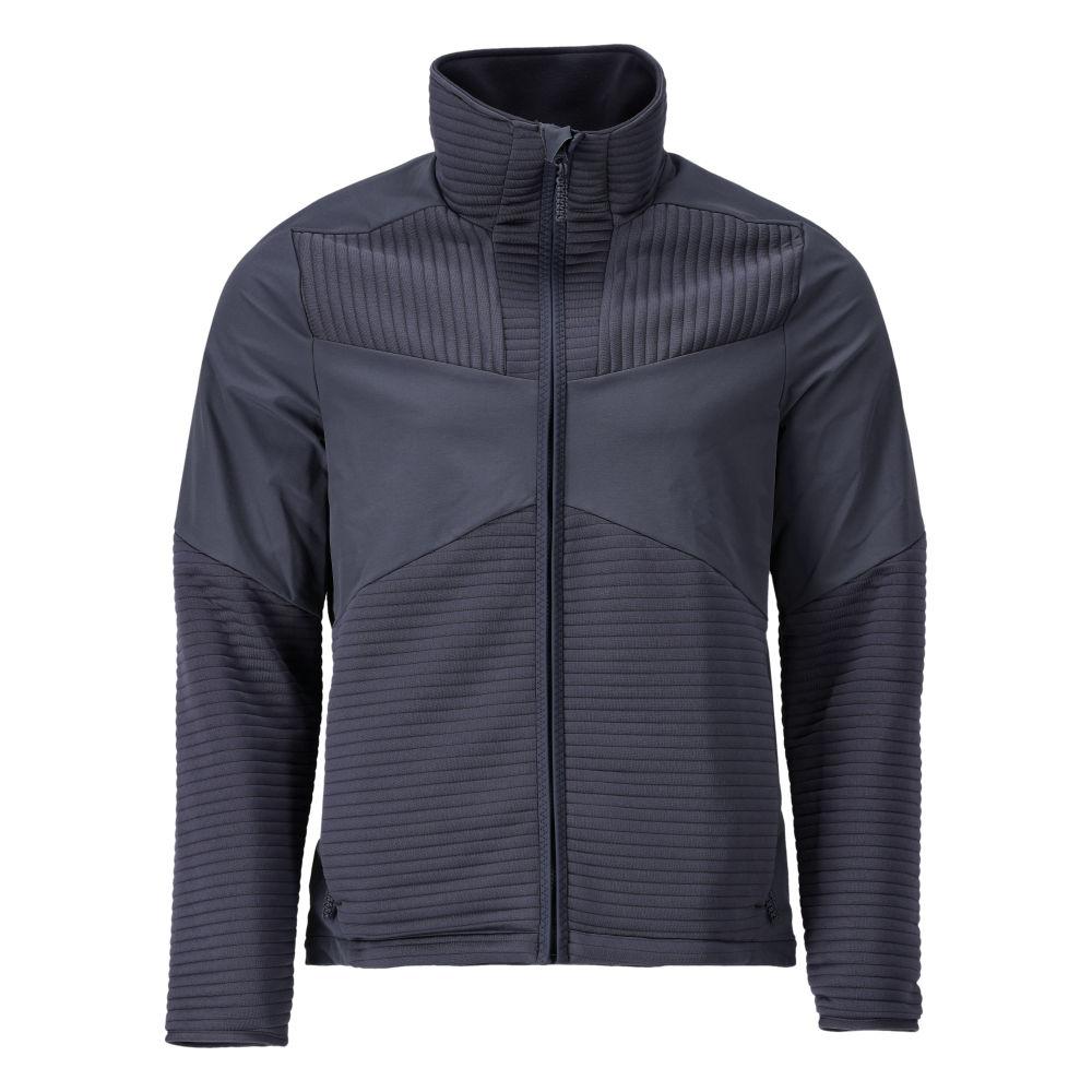 Dark Navy - Front - Mascot Mens Customised Fleece Jacket