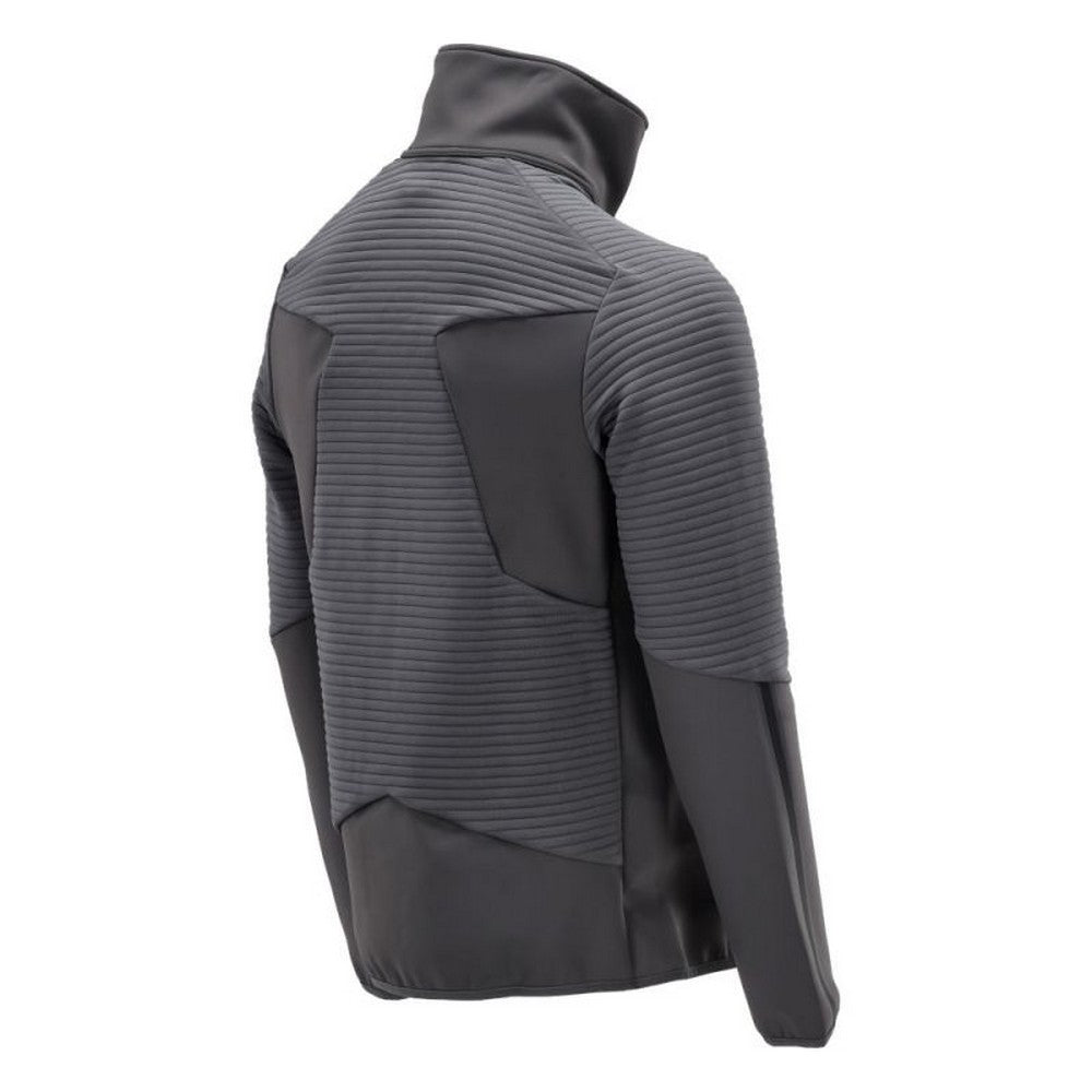 Stone Grey - Lifestyle - Mascot Mens Customised Striped Fleece Jacket