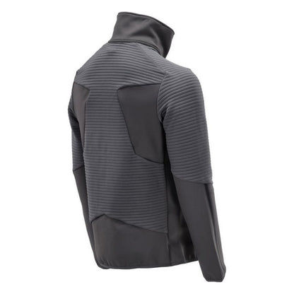 Stone Grey - Lifestyle - Mascot Mens Customised Striped Fleece Jacket