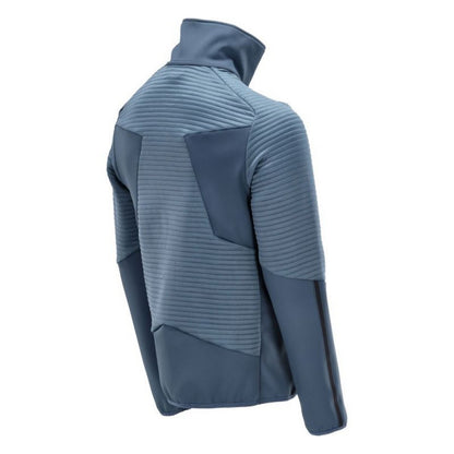 Stone Blue - Lifestyle - Mascot Mens Customised Striped Fleece Jacket