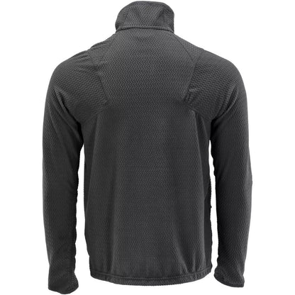 Stone Grey - Back - Mascot Mens Customised Patterned Fleece Jacket