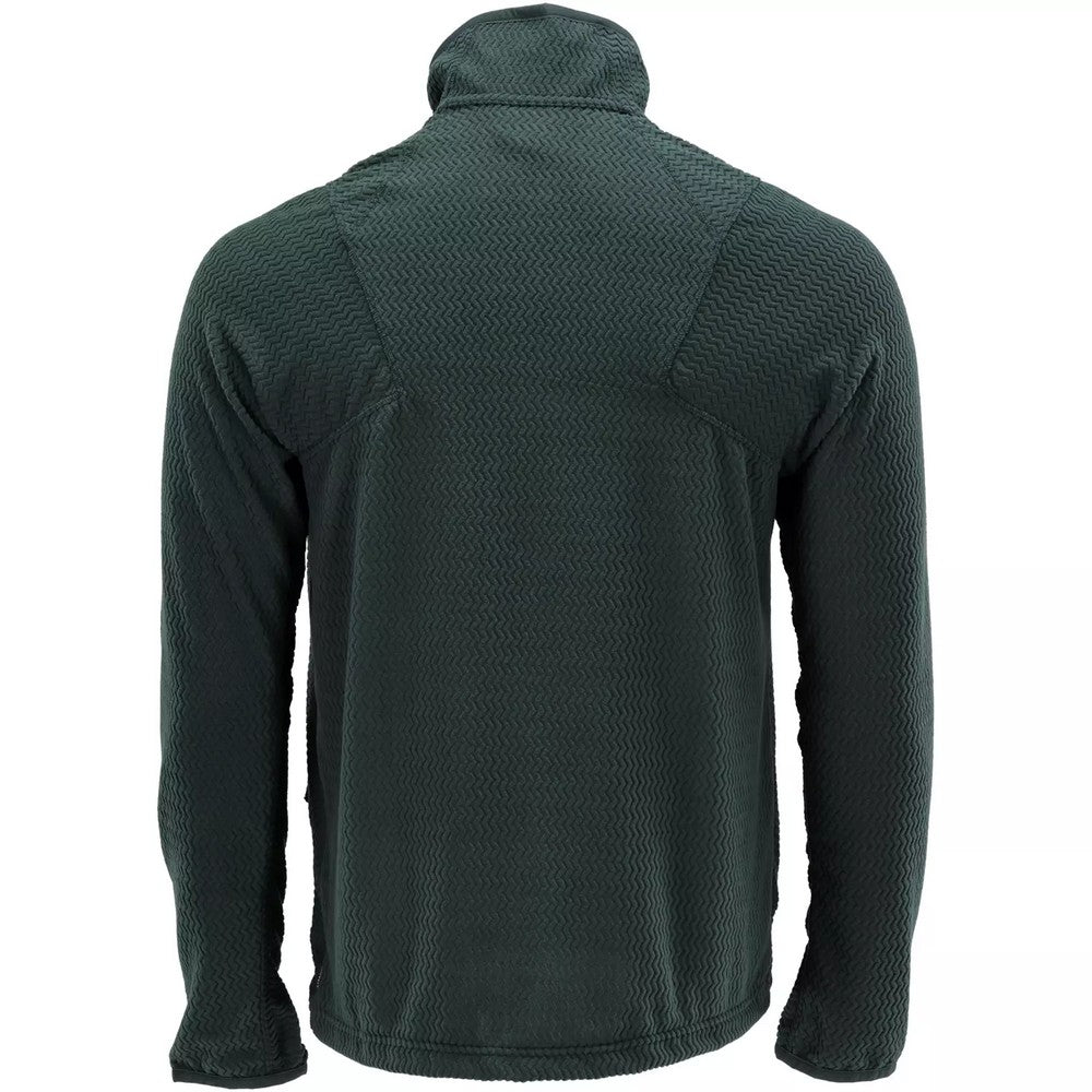 Forest Green - Back - Mascot Mens Customised Patterned Fleece Jacket