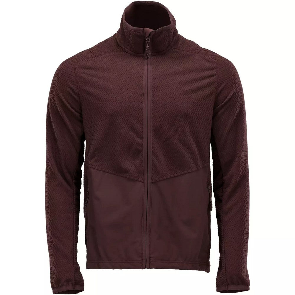 Bordeaux - Front - Mascot Mens Customised Patterned Fleece Jacket