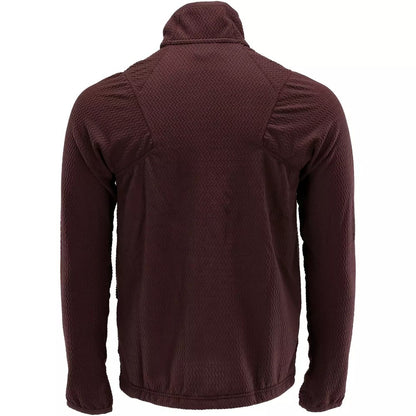 Bordeaux - Back - Mascot Mens Customised Patterned Fleece Jacket