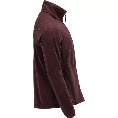 Bordeaux - Side - Mascot Mens Customised Patterned Fleece Jacket
