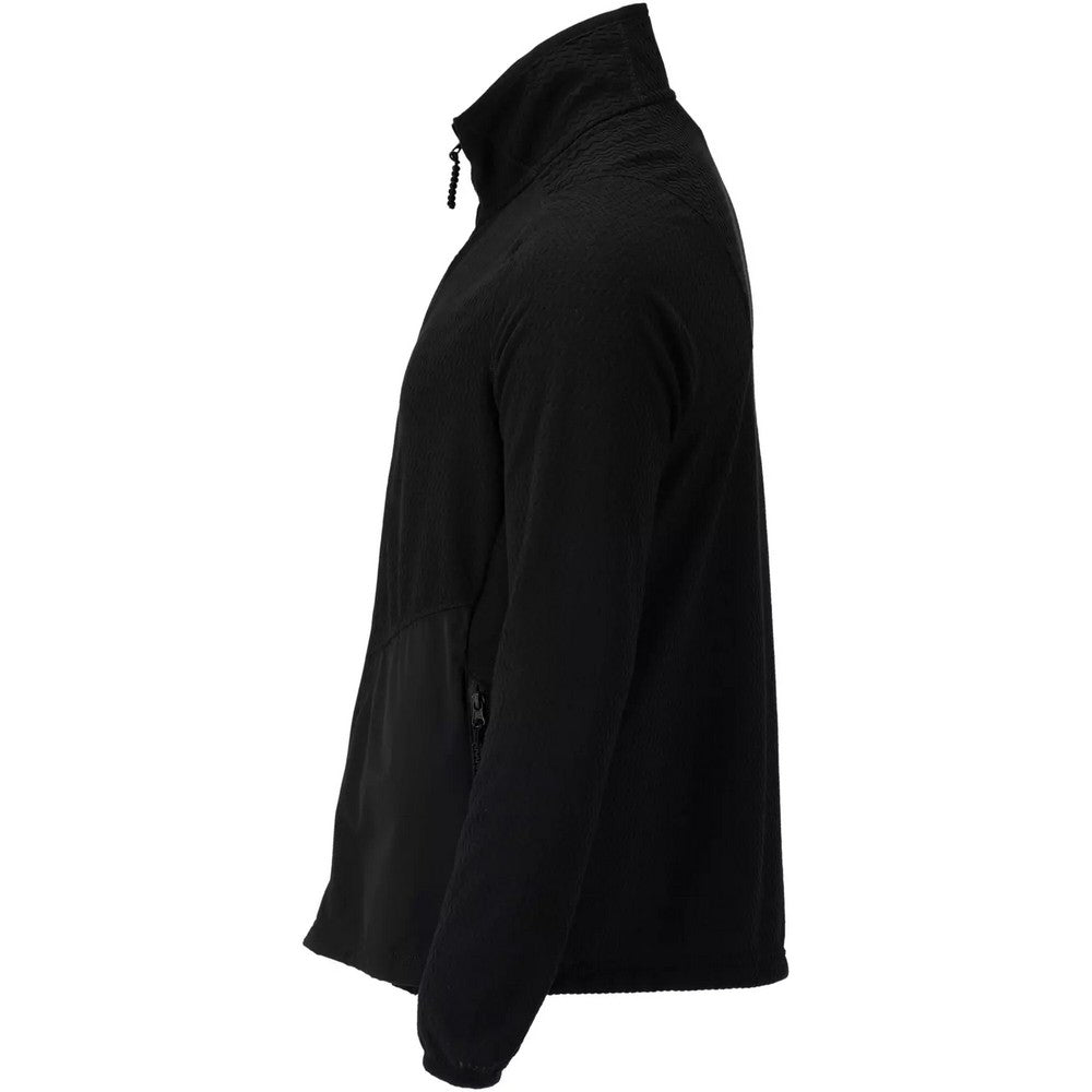 Black - Lifestyle - Mascot Mens Customised Patterned Fleece Jacket
