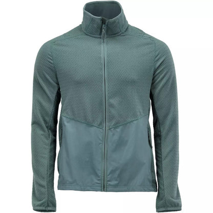 Light Forest Green - Front - Mascot Mens Customised Patterned Fleece Jacket
