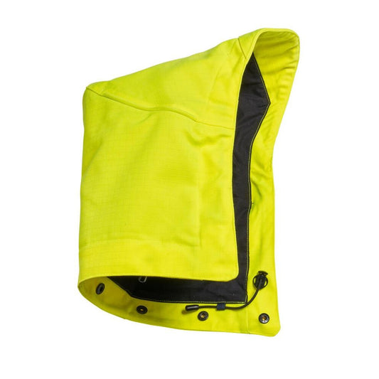 Hi Vis Yellow - Front - Mascot Unisex Adult Complete Detachable Hood