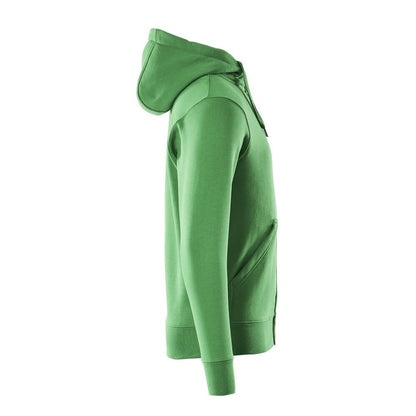 Grass Green - Side - Mascot Mens Crossover Gimont Full Zip Hoodie