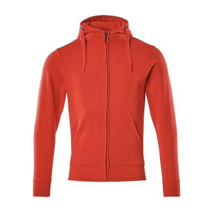 Traffic Red - Front - Mascot Mens Crossover Gimont Full Zip Hoodie