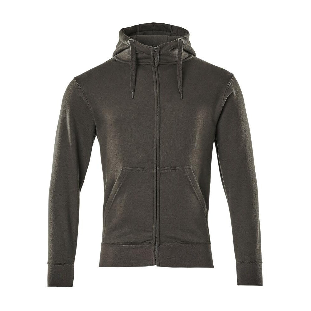 Dark Anthracite - Front - Mascot Mens Crossover Gimont Full Zip Hoodie