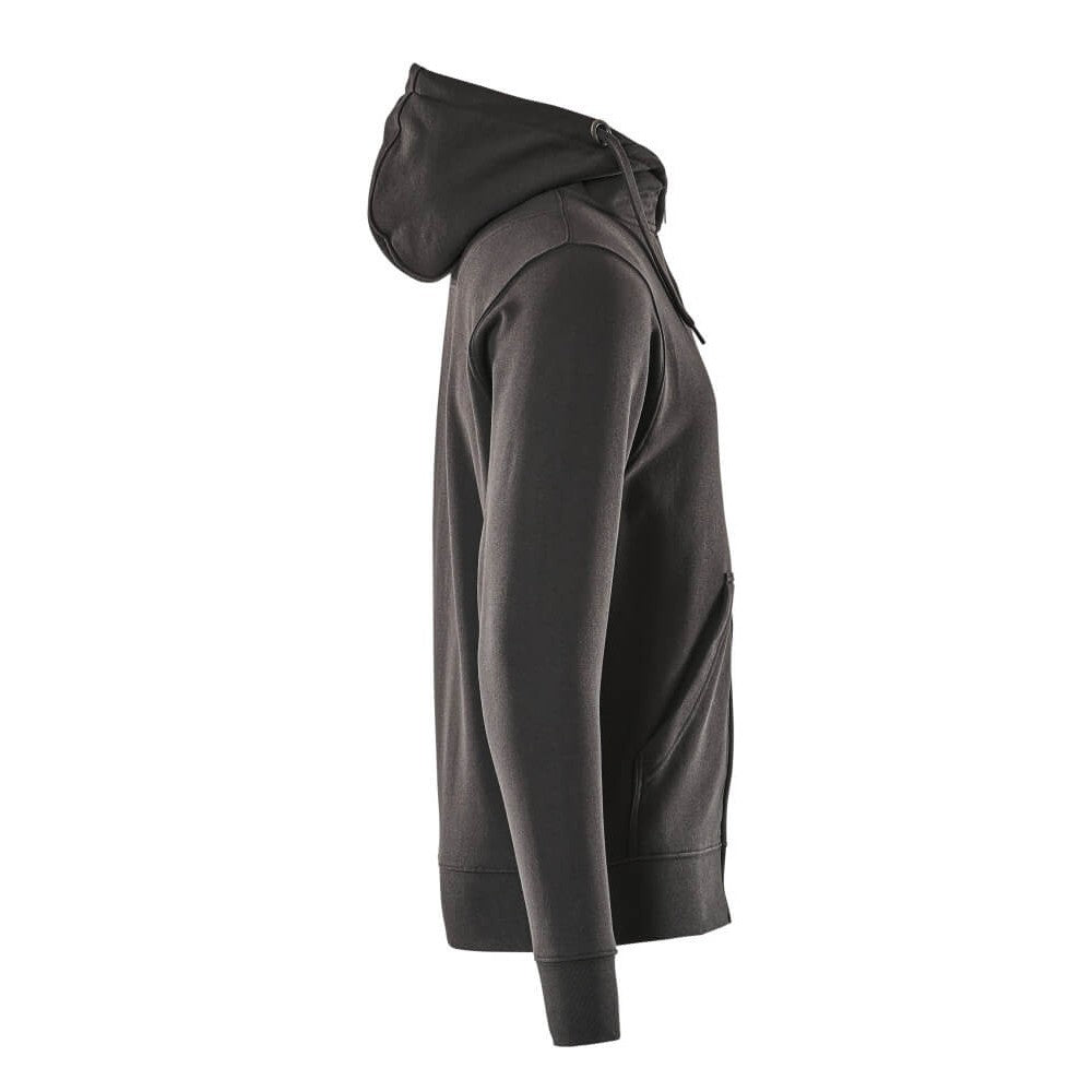 Dark Anthracite - Side - Mascot Mens Crossover Gimont Full Zip Hoodie