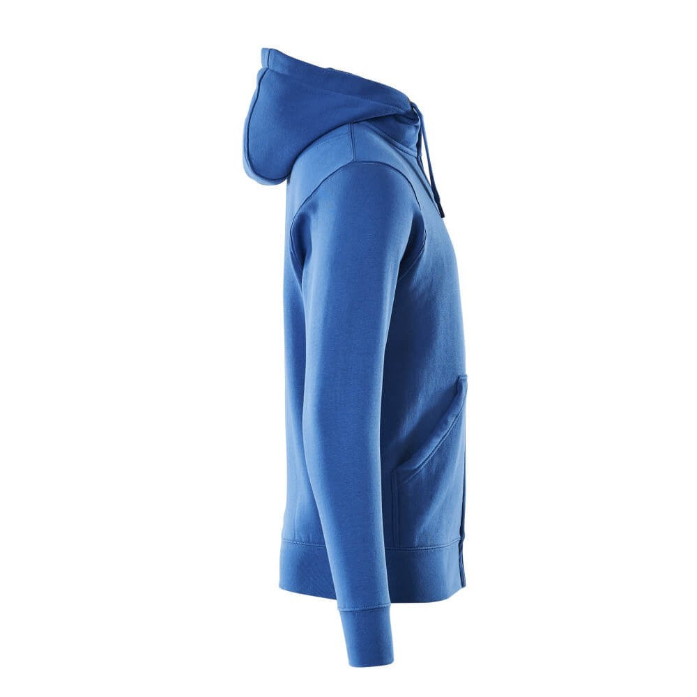 Azure Blue - Side - Mascot Mens Crossover Gimont Full Zip Hoodie