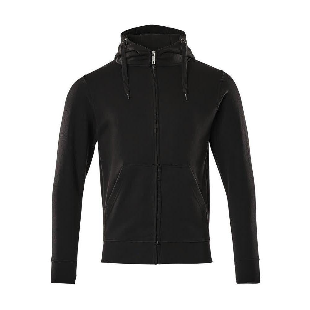 Deep Black - Front - Mascot Mens Crossover Gimont Full Zip Hoodie