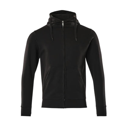 Deep Black - Front - Mascot Mens Crossover Gimont Full Zip Hoodie