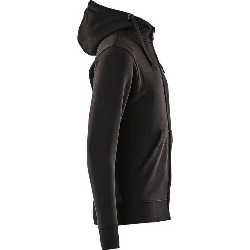 Deep Black - Side - Mascot Mens Crossover Gimont Full Zip Hoodie