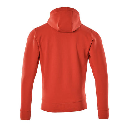 Red - Back - Mascot Mens Crossover Gimont Full Zip Hoodie