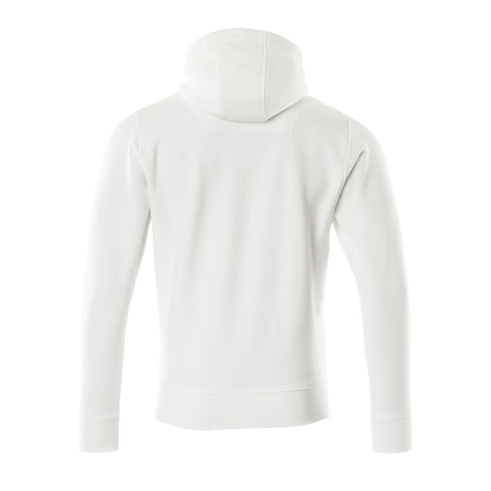White - Back - Mascot Mens Crossover Gimont Full Zip Hoodie
