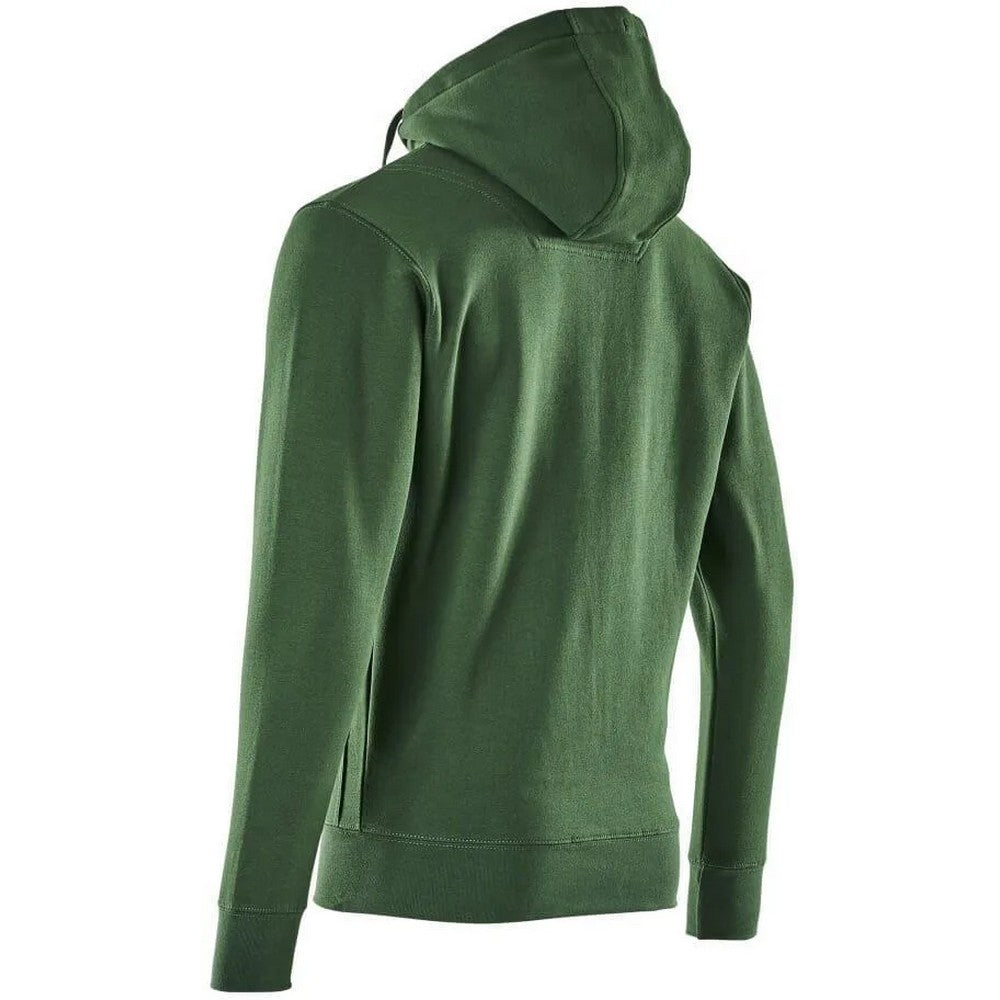 Green - Back - Mascot Mens Crossover Gimont Full Zip Hoodie