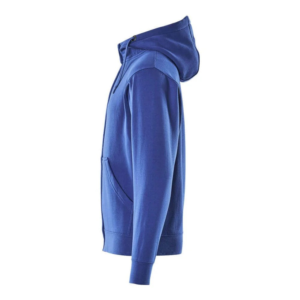 Royal Blue - Side - Mascot Mens Crossover Gimont Full Zip Hoodie