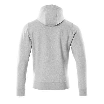 Grey Flecked - Back - Mascot Mens Crossover Gimont Full Zip Hoodie