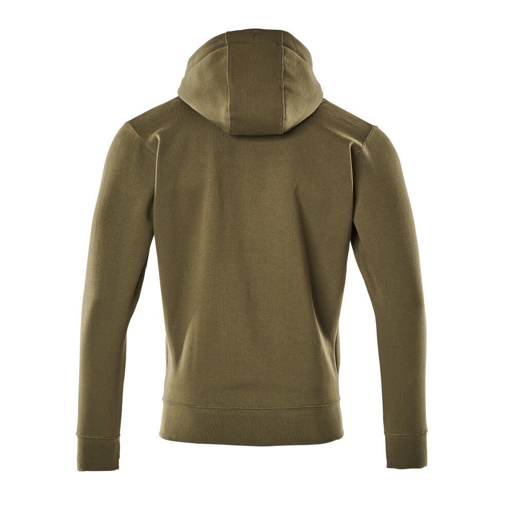 Moss Green - Back - Mascot Mens Crossover Gimont Full Zip Hoodie
