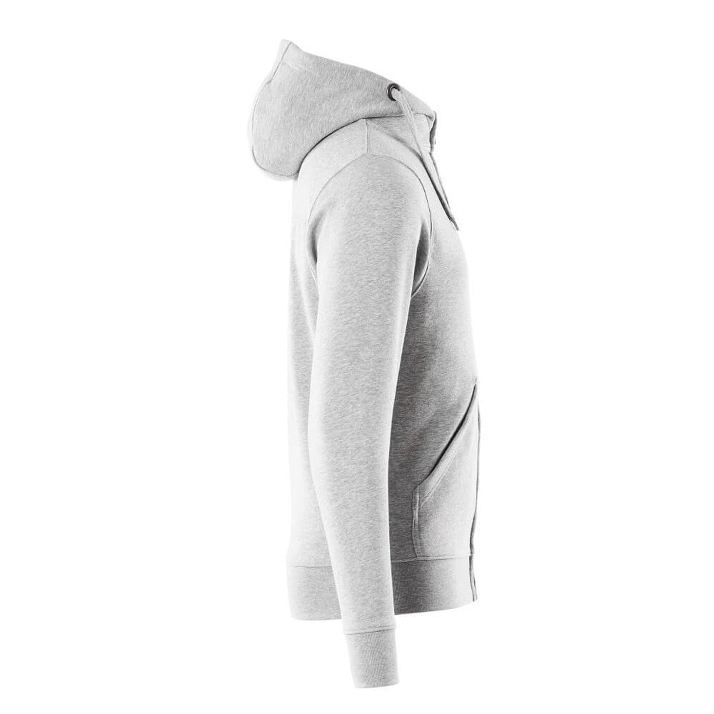 Grey Flecked - Side - Mascot Mens Crossover Gimont Full Zip Hoodie