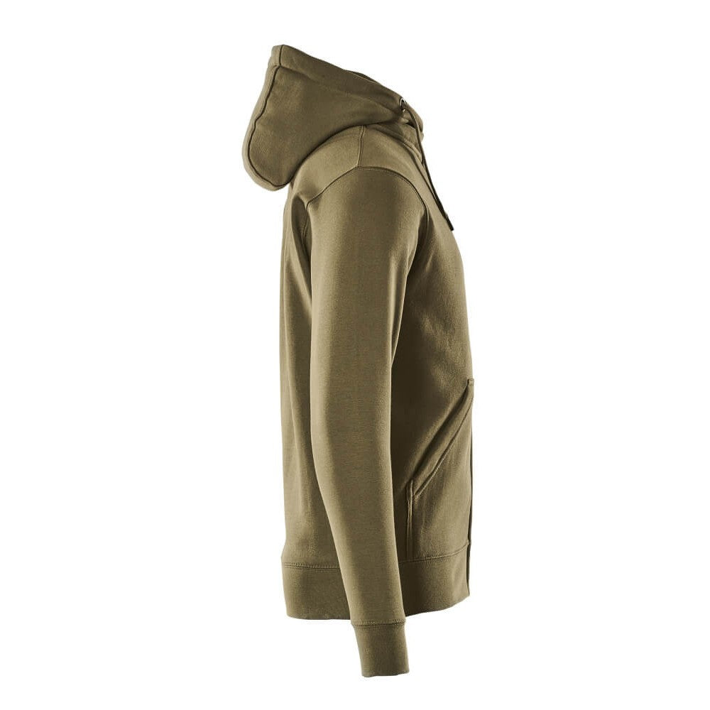 Moss Green - Side - Mascot Mens Crossover Gimont Full Zip Hoodie