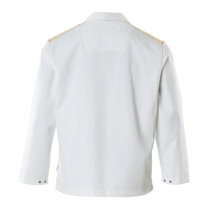White-Curry-Gold - Back - Mascot Mens Smock Food & Care Kaftan