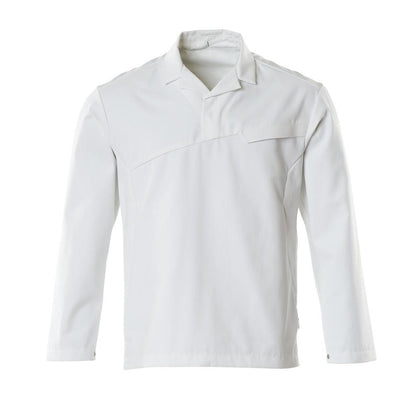 White - Front - Mascot Mens Smock Food & Care Kaftan