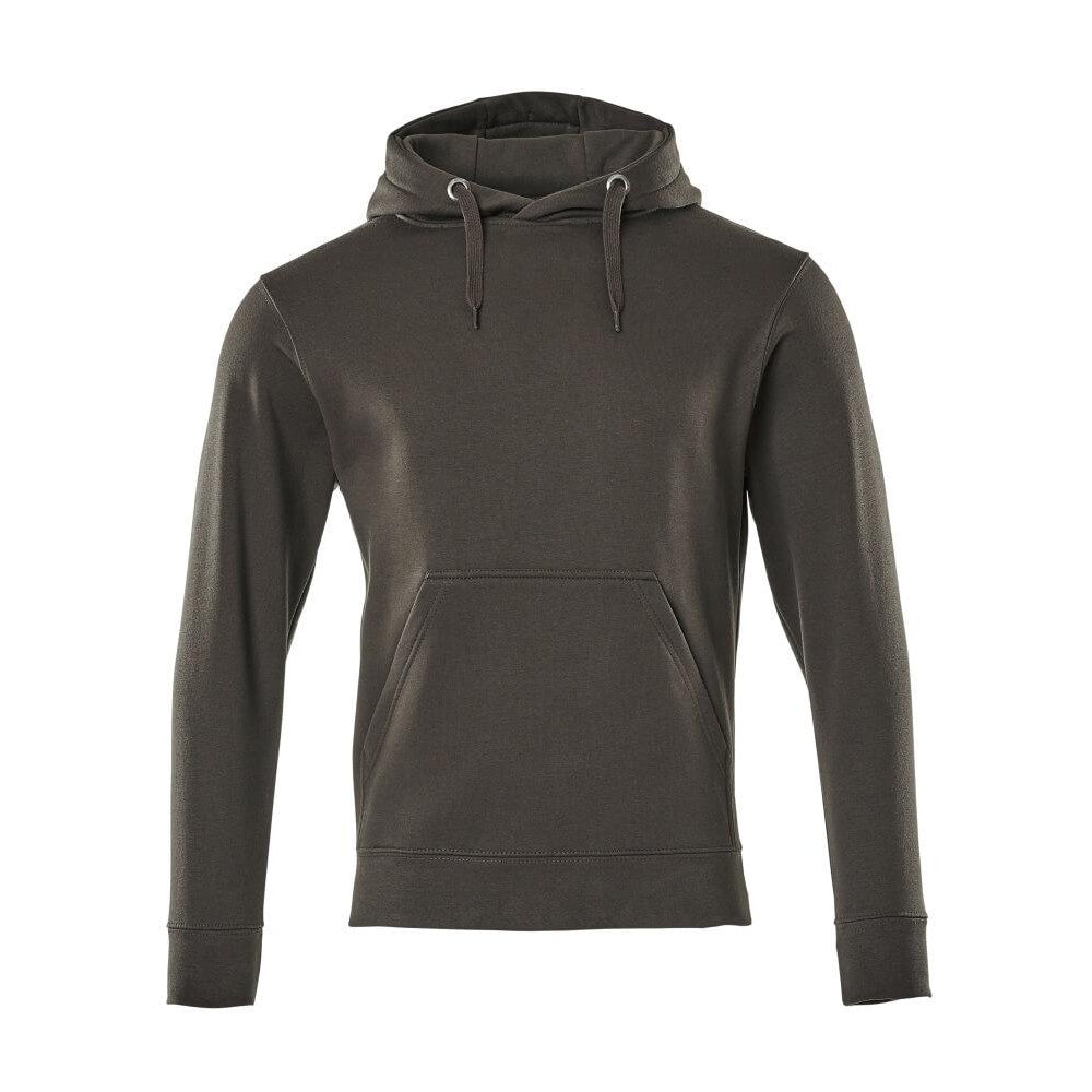 Dark Anthracite - Front - Mascot Mens Crossover Revel Hoodie