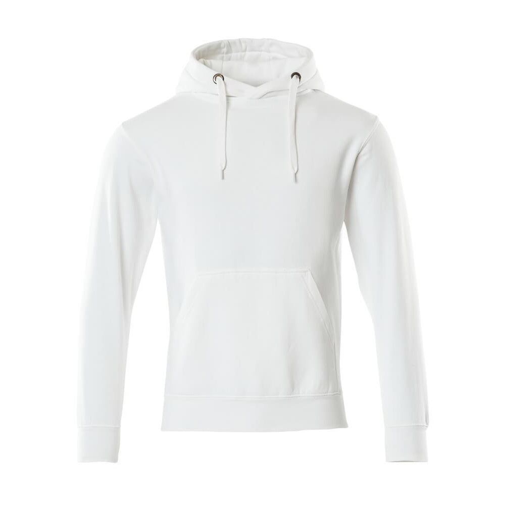 White - Front - Mascot Mens Crossover Revel Hoodie