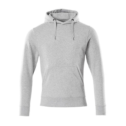Grey Flecked - Front - Mascot Mens Crossover Revel Hoodie