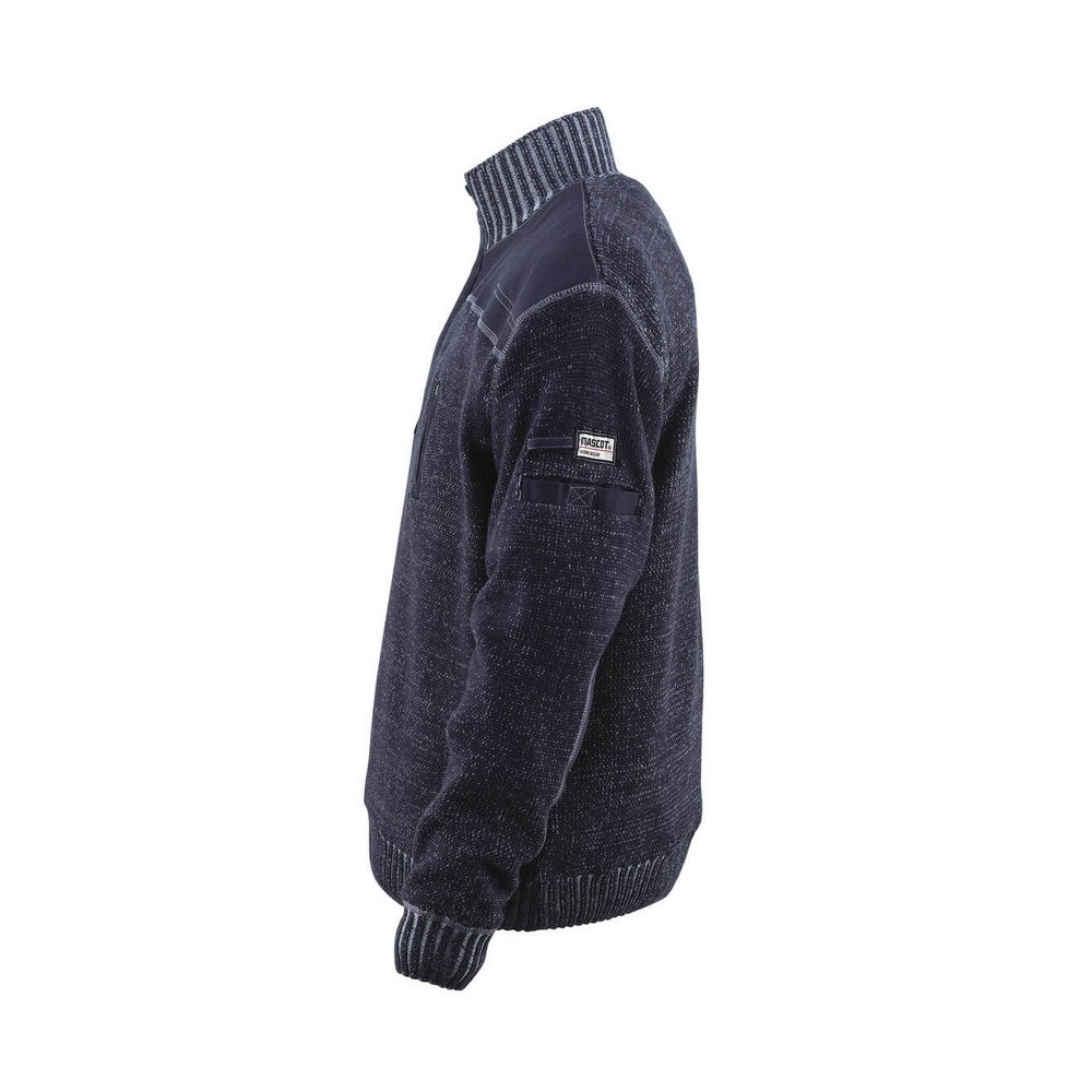 Blue Grey - Lifestyle - Mascot Mens Naxos Frontline Jumper