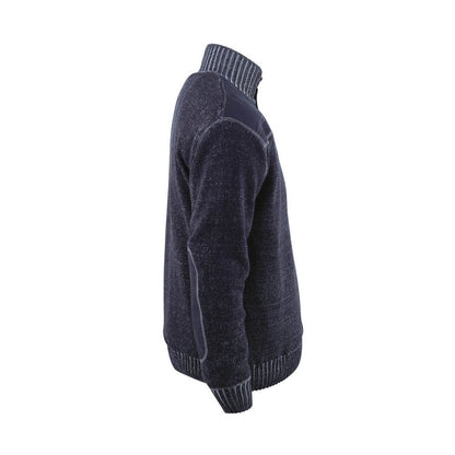 Blue Grey - Side - Mascot Mens Naxos Frontline Jumper