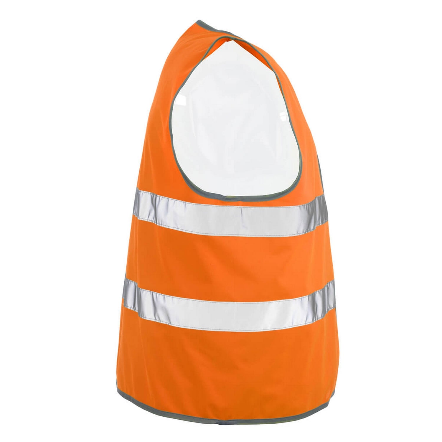 Hi Vis Orange - Side - Mascot Unisex Adult Weyburn Safety Classic Hi-Vis Vest